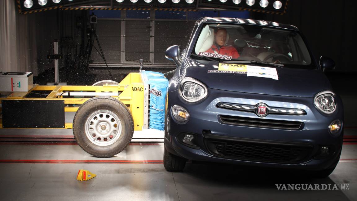 $!Chevrolet Cruze y Fiat 500X, con buenos resultados en prueba de seguridad