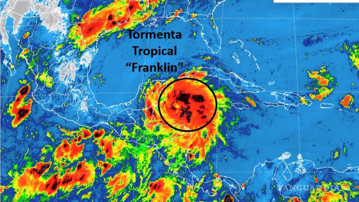 México se prepara para la llegada de Franklin