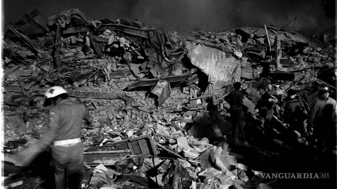 $!Terremotos de 1985 y 2017 en imágenes