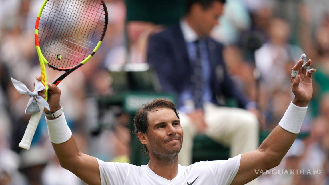 Rafael Nadal 'pulveriza' a Jo-Wilfried Tsonga en Wimbledon