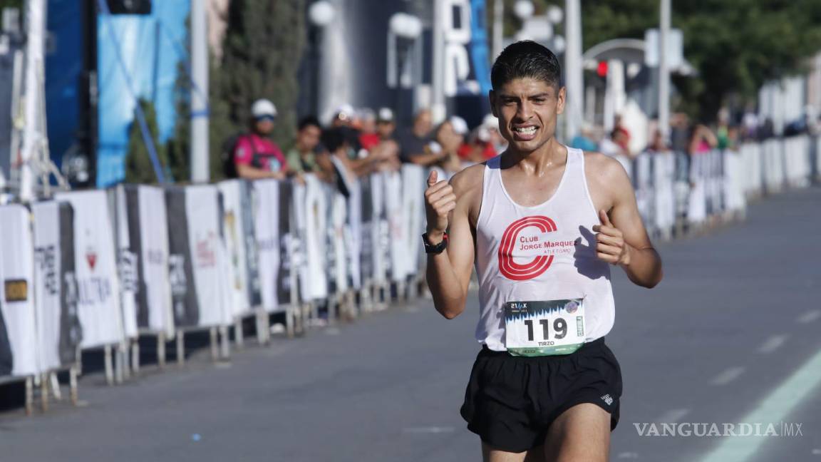 $!Corredor parrense llega en segundo lugar.