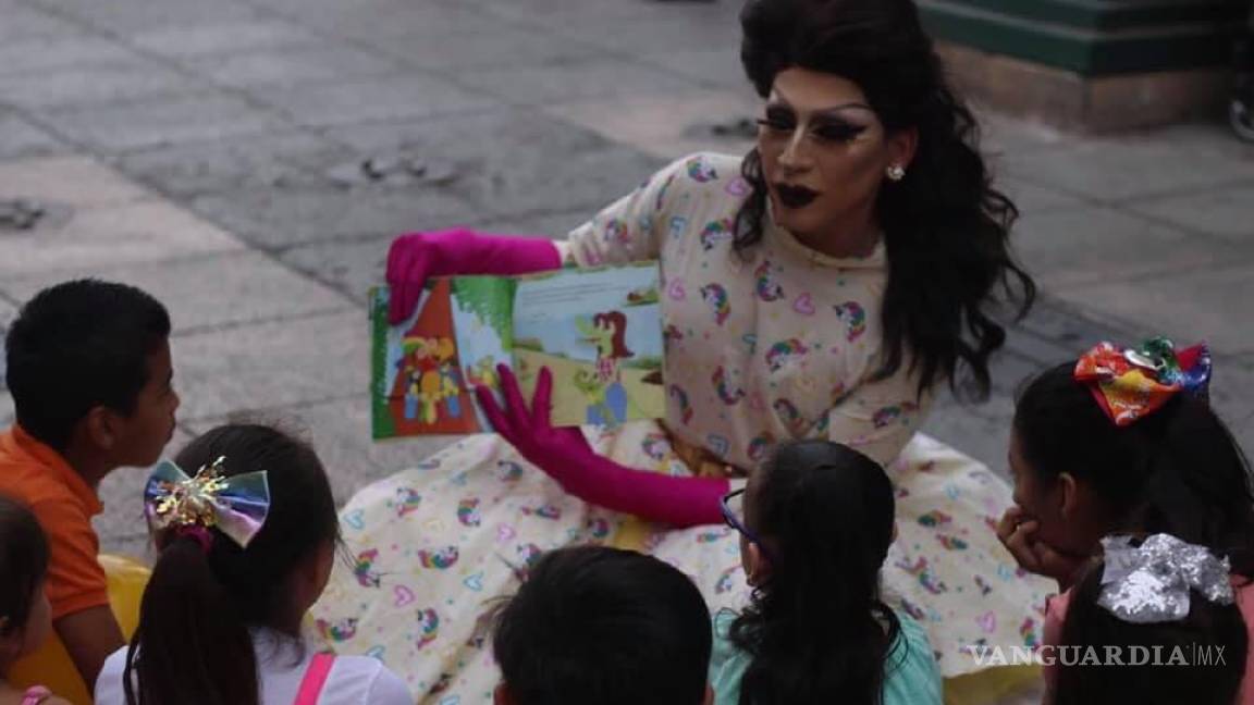 Defienden Drag Queens lectura de cuentos a menores en Nuevo León