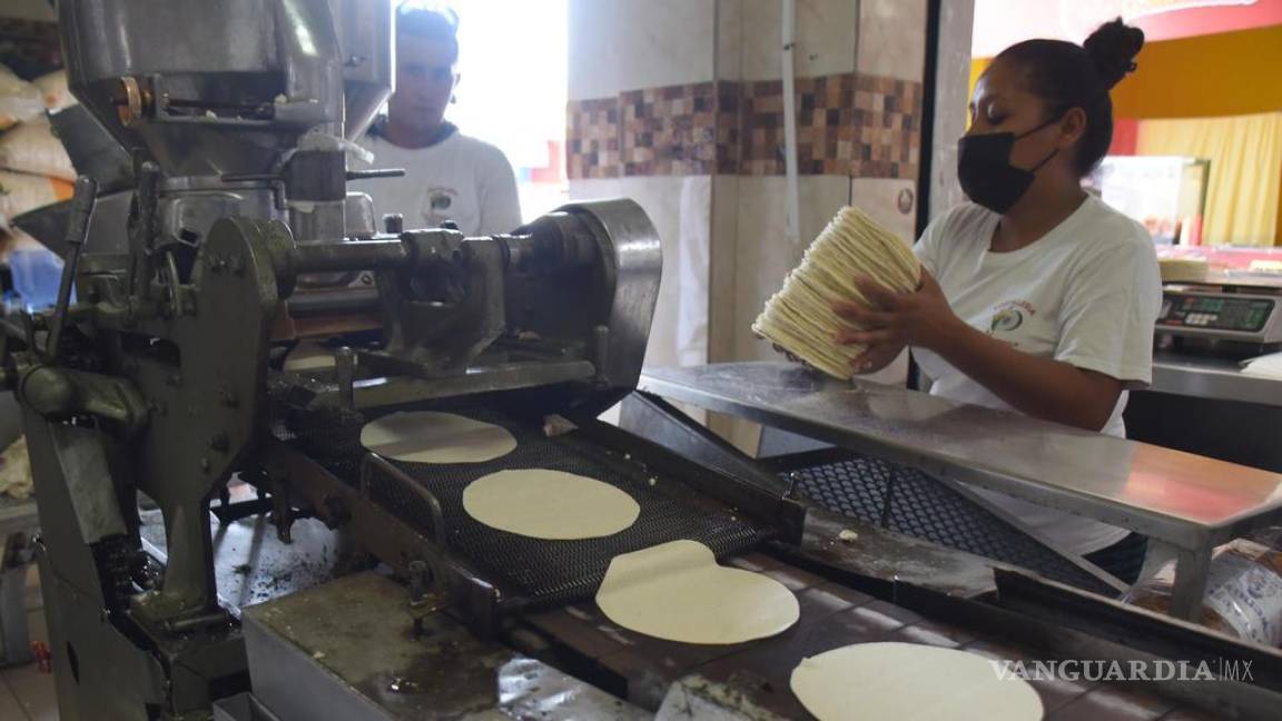 A partir del lunes 20 de marzo, en Piedras Negras el kilo de tortillas se dispara a 30 pesos