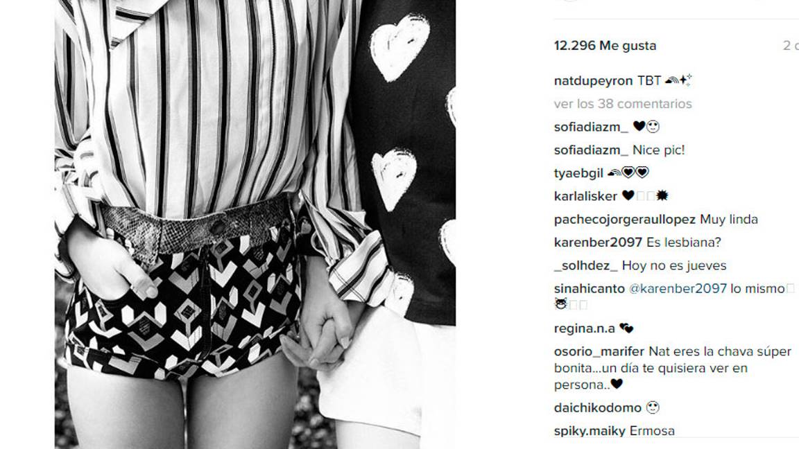 $!Cuestionan la sexualidad de Natasha Dupeyrón