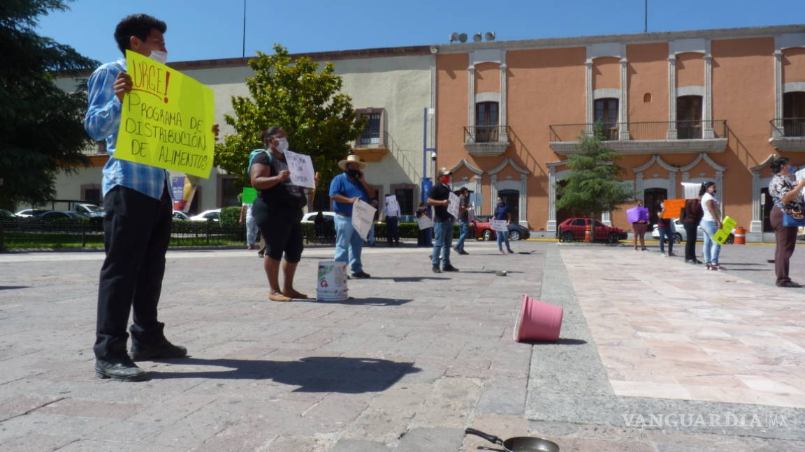 Reclaman por contingencia familias de Viesca, Coahuila, no tienen agua ni alimento