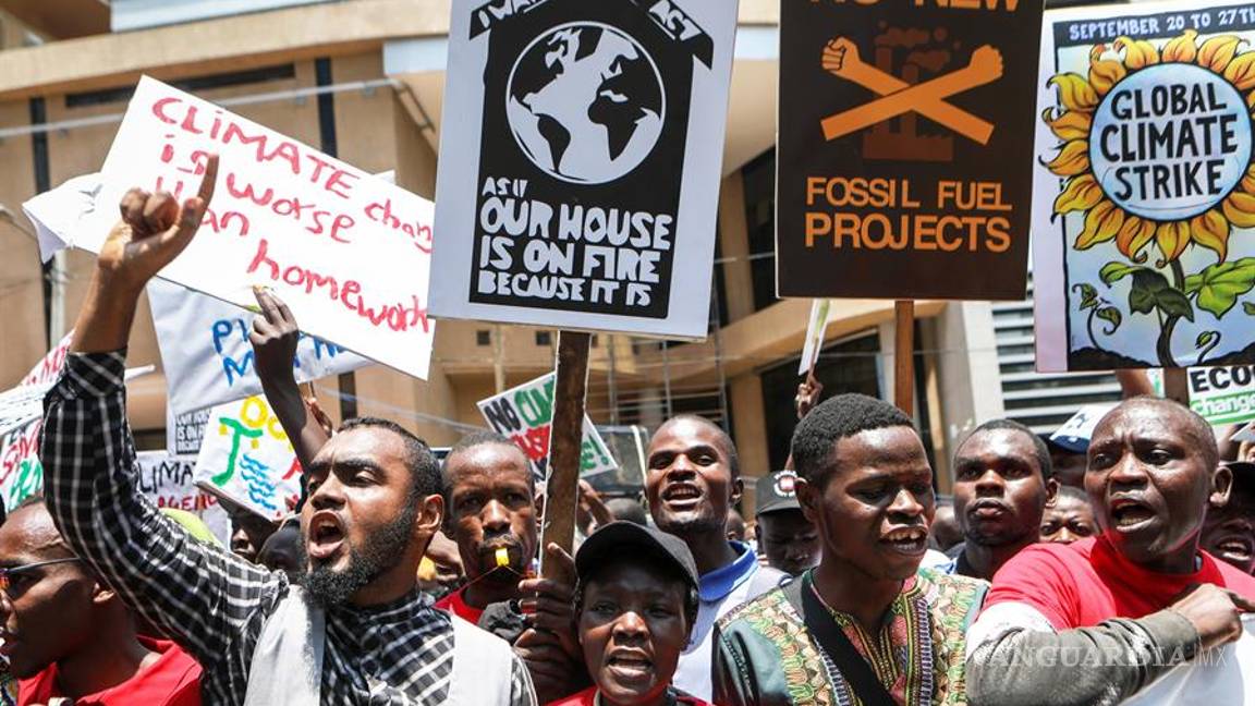 $!"Huelga Global Climática" convoca a miles de jóvenes en el mundo, mira éstas imágenes