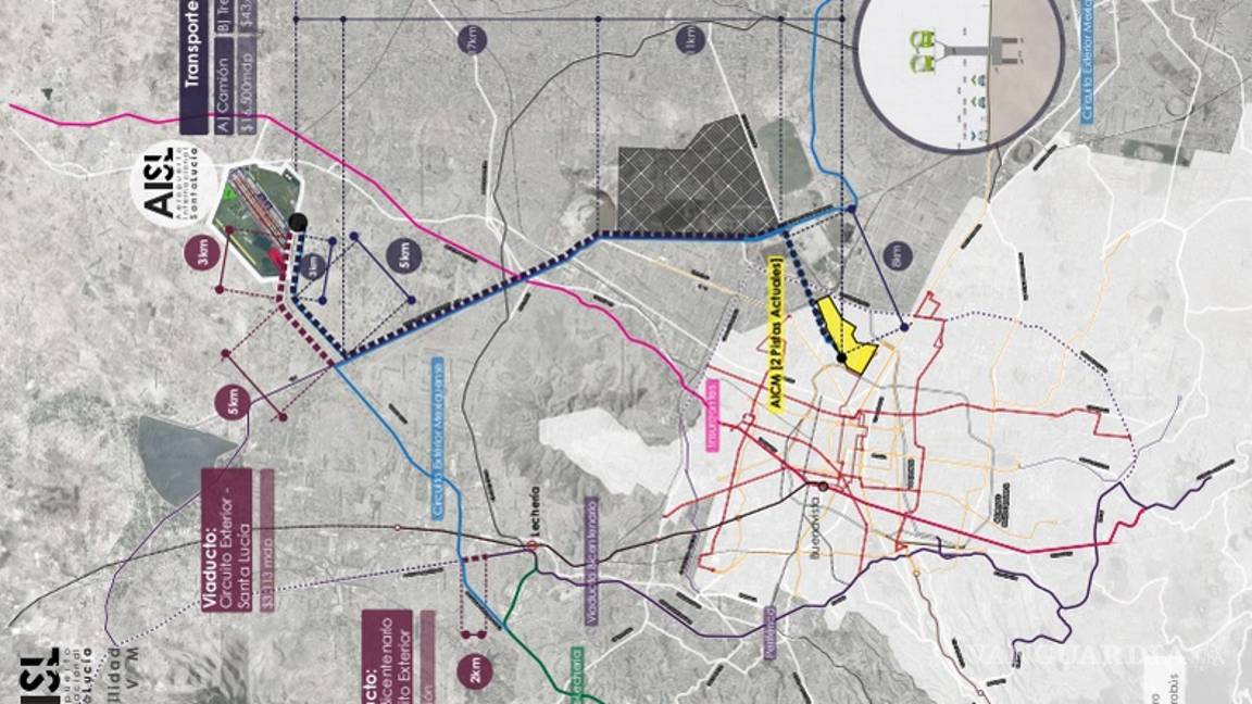 $!Así lucirá el aeropuerto de Santa Lucía (Fotos)
