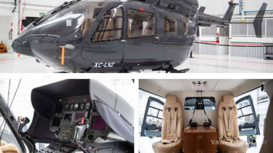 FGR se quedará con lujoso helicóptero comprado por Murillo Karam, con sobreprecio