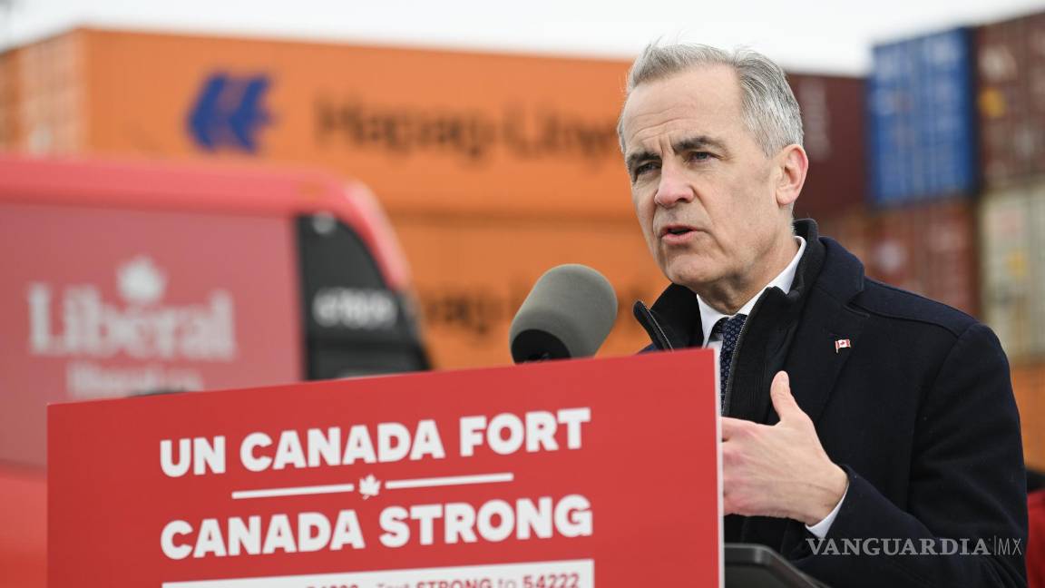 $!El primer ministro canadiense, Mark Carney, anunció un arancel del 25 % a los vehículos fabricados en E en respuesta a los nuevos aranceles anunciados por Trump.