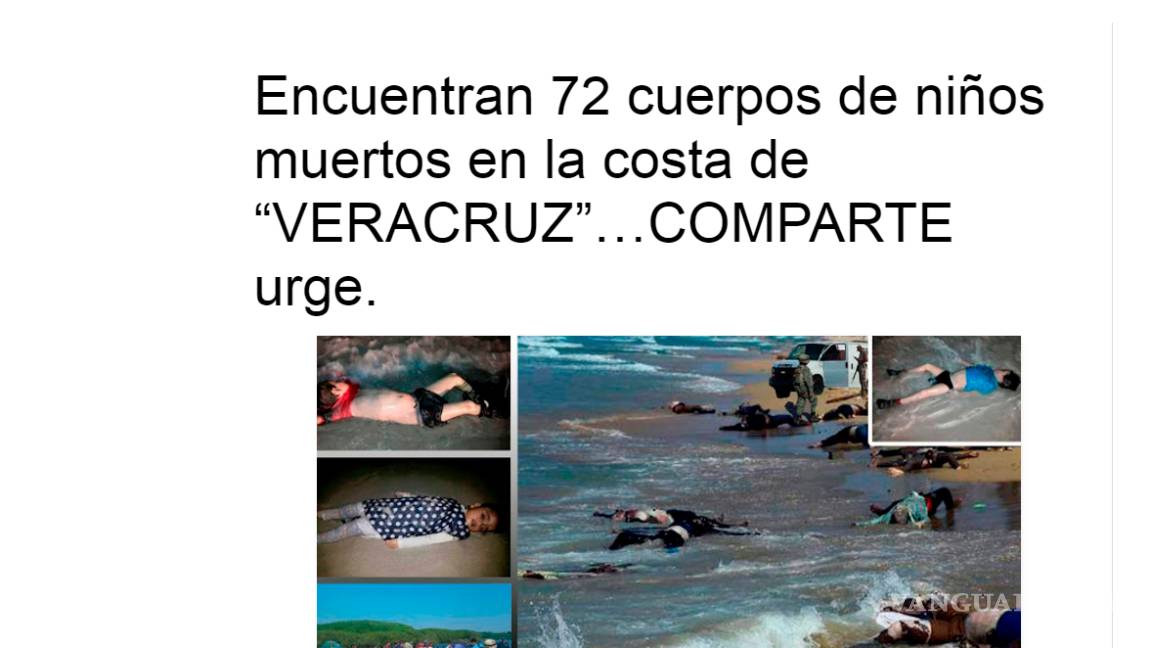 $!Noticias falsas que cobraron fuerza