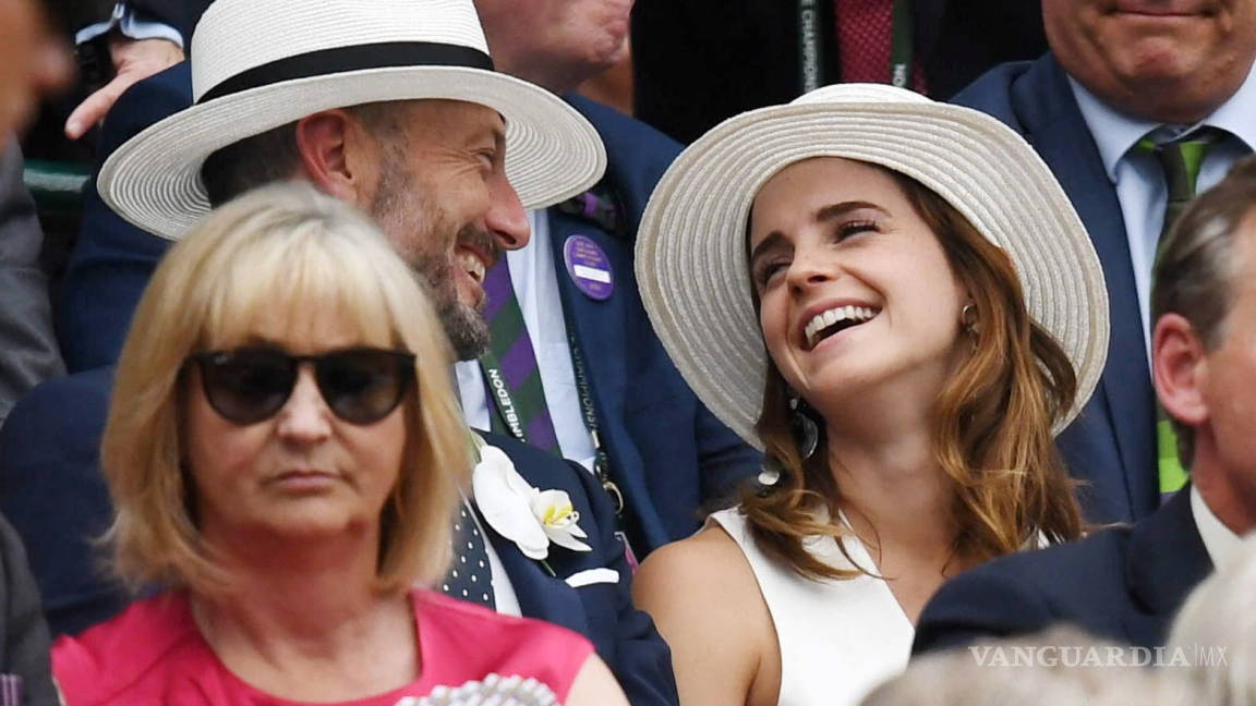 Emma Watson se roba la final femenil de Wimbledon