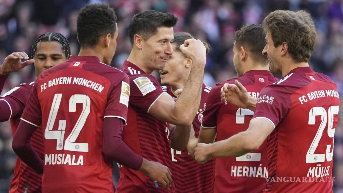 Bayern Múnich mantiene su paso arrollador en la Bundesliga