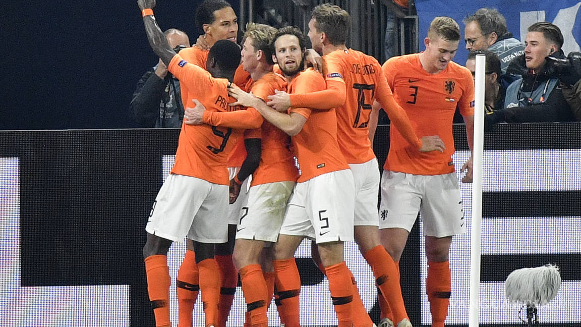 Holanda empata con Alemania y amarra el liderato de grupo para meterse a la fase final de la Liga de Naciones de Europa