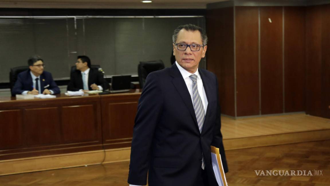 Anuncia Ecuador decisión de mantener en prisión al exvicepresidente Jorge Glas