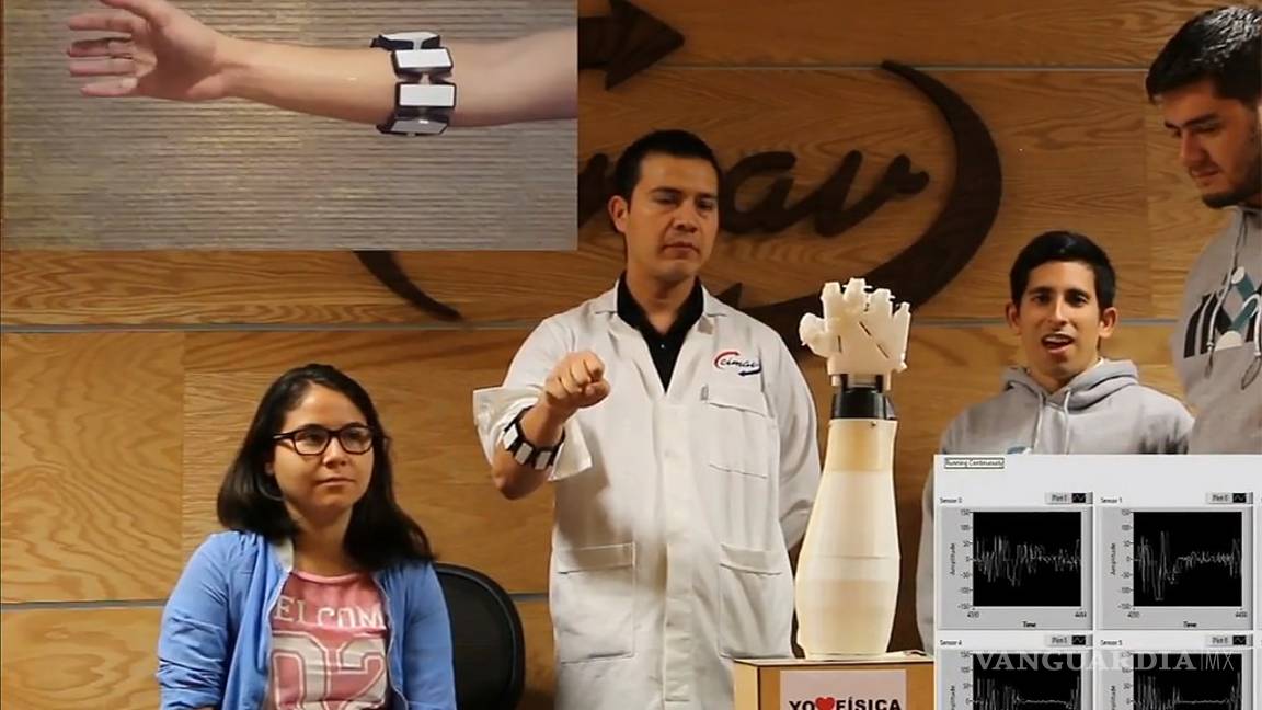 $!Científicos mexicanos crean y prueban con éxito brazo robótico sensitivo
