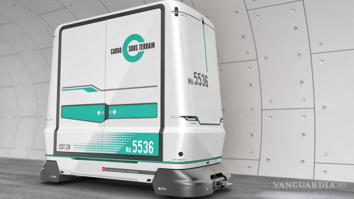 Cargo Sous Terrain, el ‘Metro’ autónomo para cargas que se pondrá en marcha en 2031