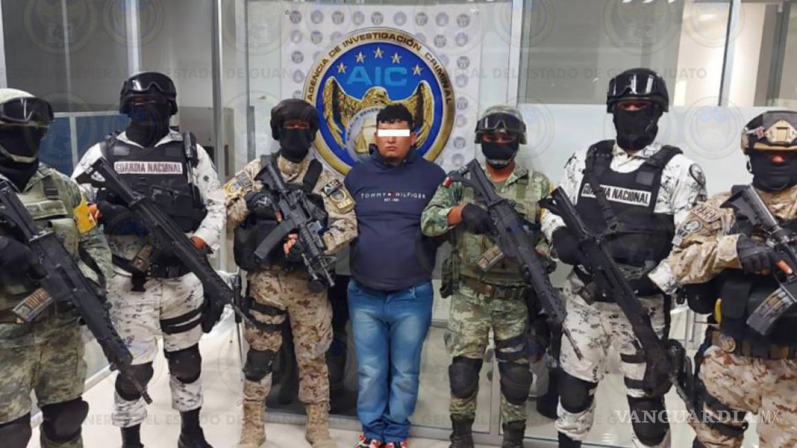 Detienen a 'El Dalugas', presunto líder del Cártel de Santa Rosa de Lima en Guanajuato