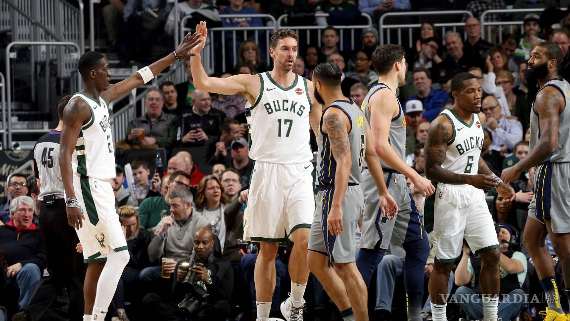 $!¡No llegará a las Finales! Pau Gasol se lesiona y es baja con los Bucks de Milwaukee