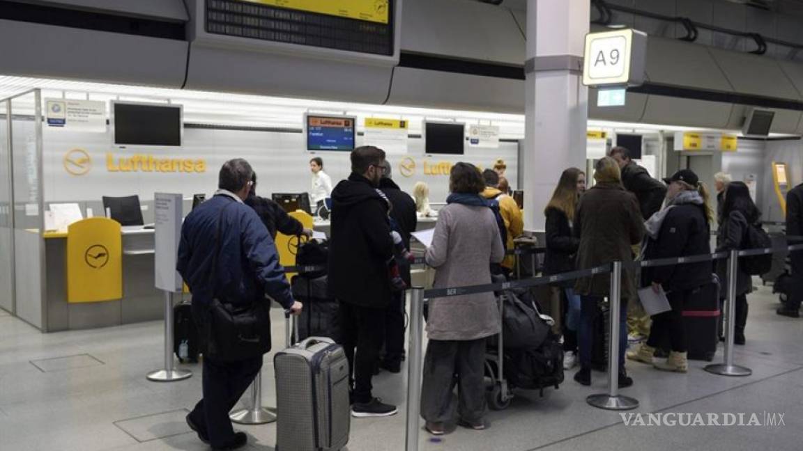 Lufthansa se ve obligada a cancelar 1,788 vuelos por huelga de pilotos