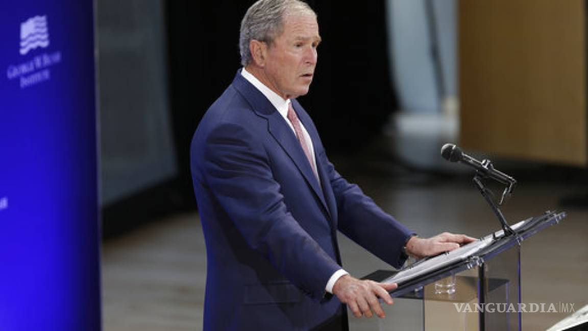 Bush: &quot;Parece que el fanatismo se ha envalentonado&quot; en EU