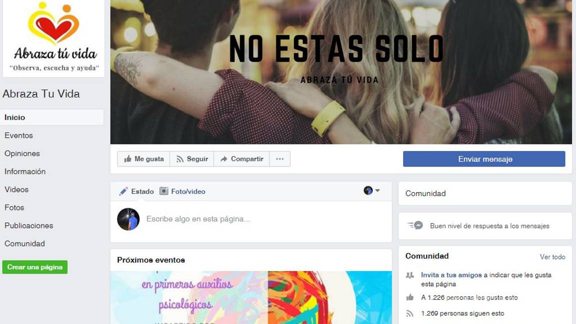 $!Contra el suicidio ¡abraza tu vida!