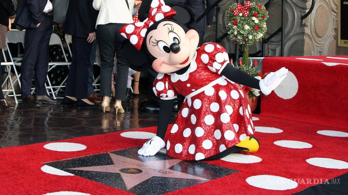 Minnie se prepara para sus 90 años con estrella en el Paseo de la Fama
