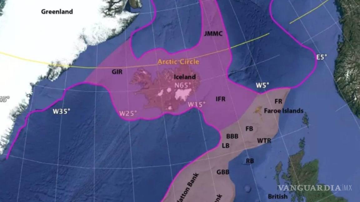 Islandia puede ser la punta de un continente hundido