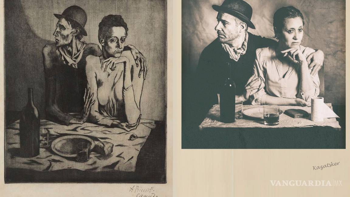 $!Coronavirus: Rusos recrean obras de arte en sus casas durante su cuarentena por el COVID-19