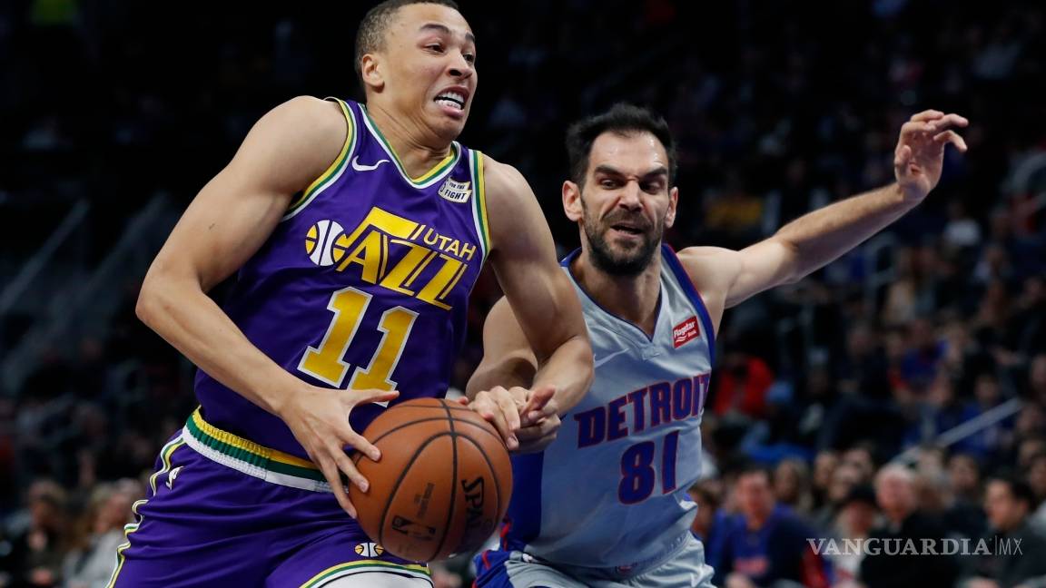$!Con Donovan Mitchell en plan grande, el Jazz le da la vuelta a los Pistons