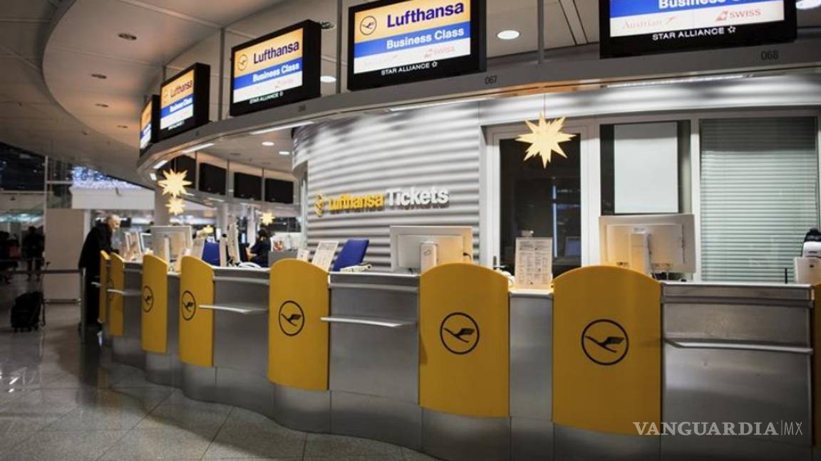 $!Lufthansa se ve obligada a cancelar 1,788 vuelos por huelga de pilotos