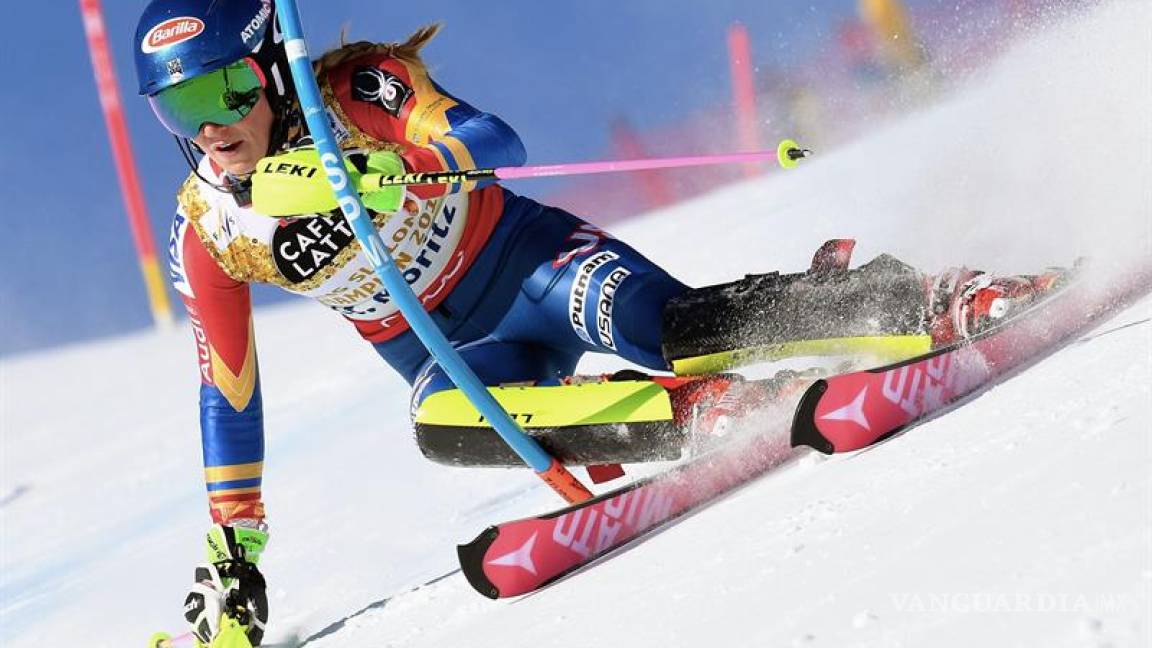 Nadie puede con Shiffrin, gana su tercer título mundial consecutivo de slalom