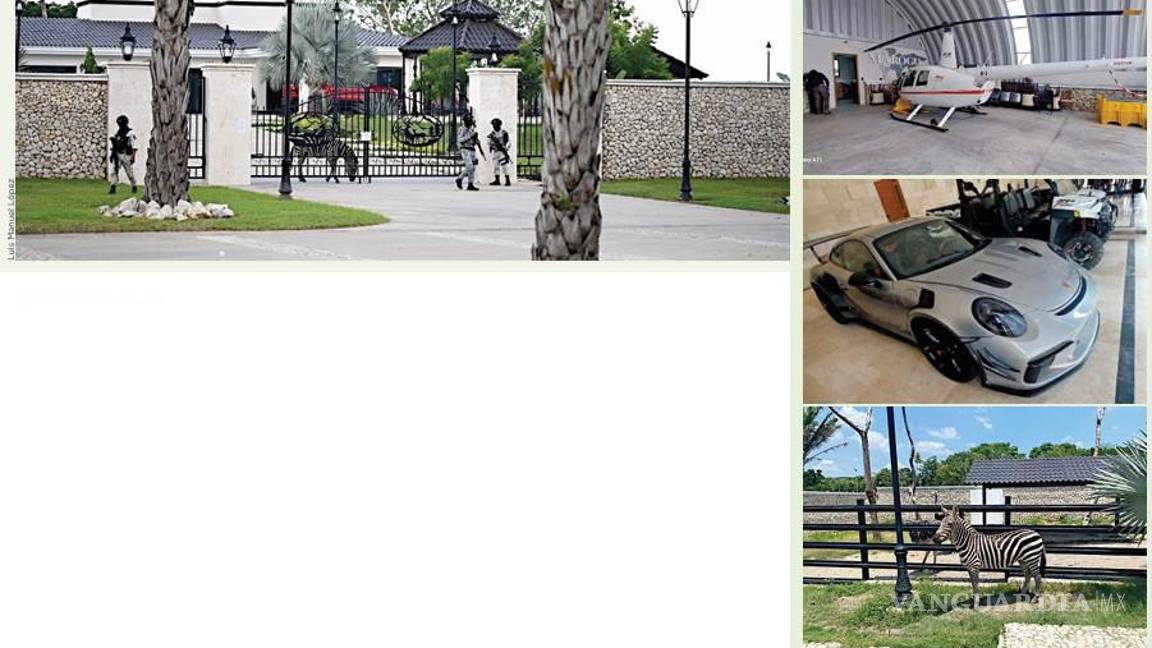 $!Aseguran una mansión a presunto criminal ligado a ‘La Barredora’ y a Hernán Bermúdez