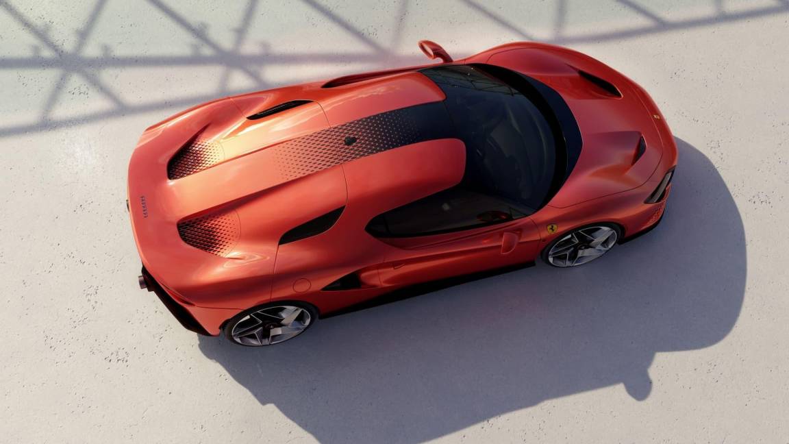 $!Ferrari SP48 Unica, un súper auto del que se fabricará solo una unidad