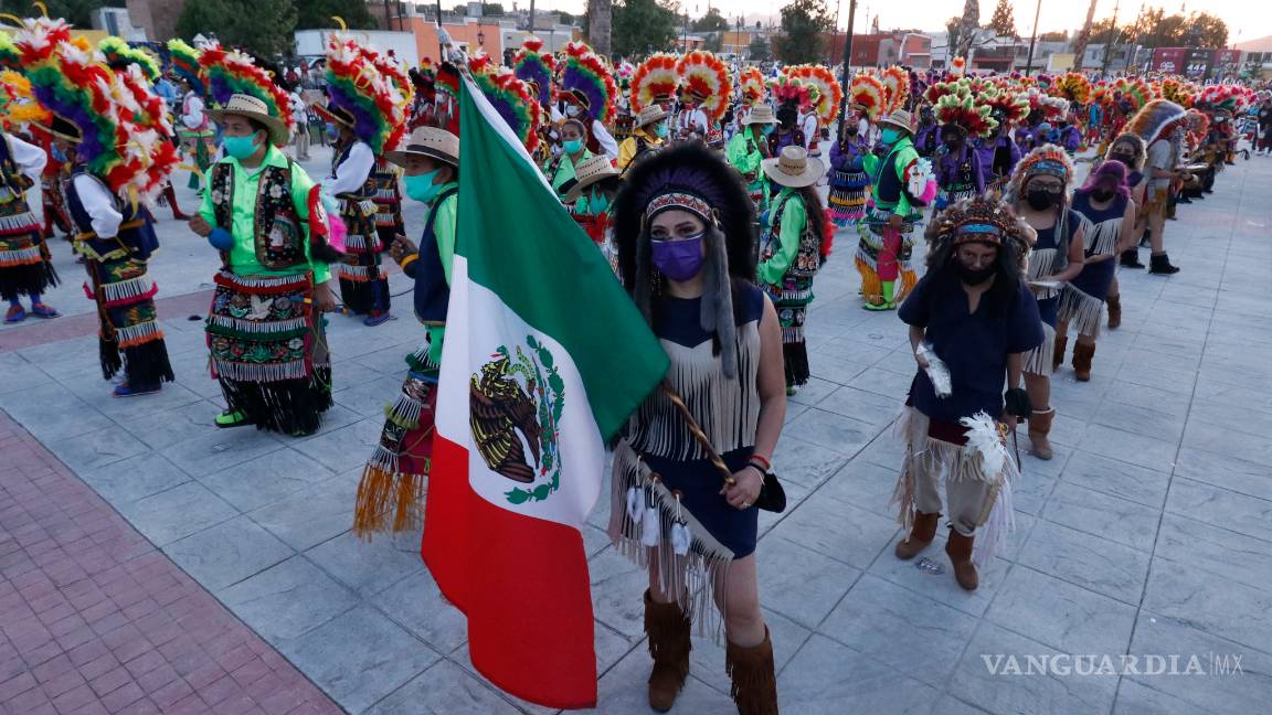 $!Con Matlachinada logra Saltillo récord Guinness; inician festejos del 444 aniversario de la ciudad
