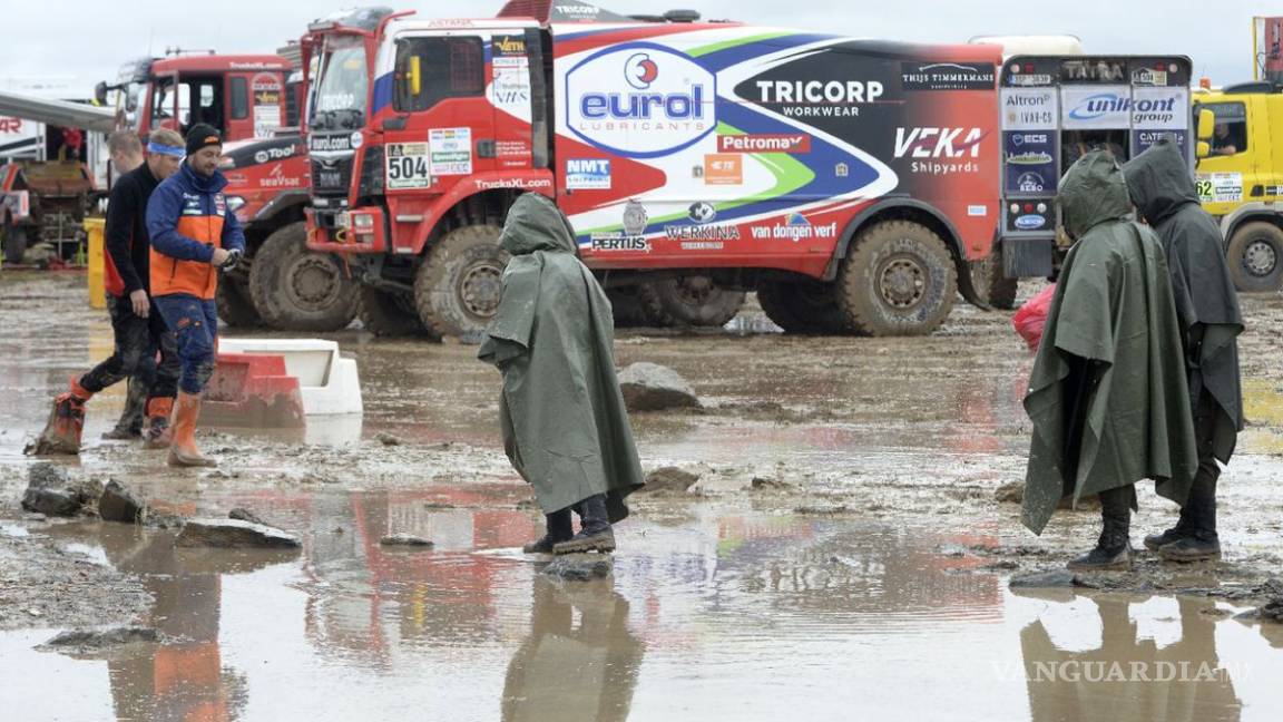 Temporal obliga a suspender 6ta etapa del Dakar en Bolivia