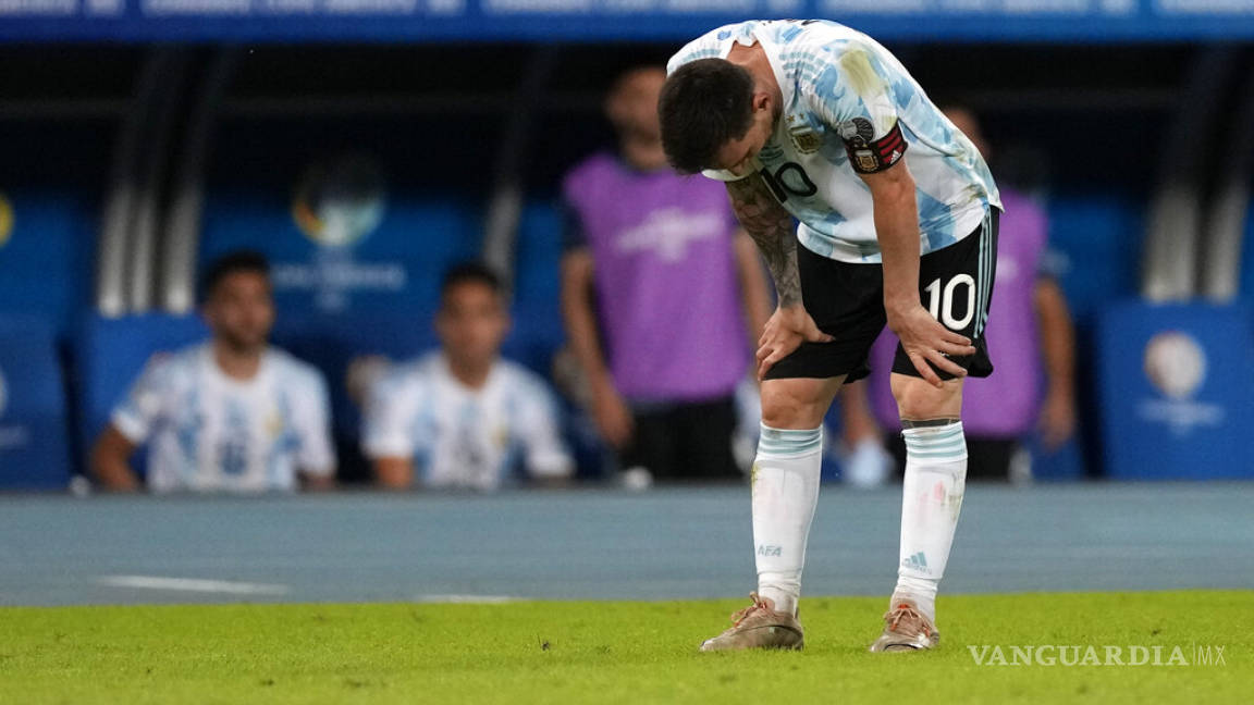 Golazo de Messi no le alcanzó a la albiceleste