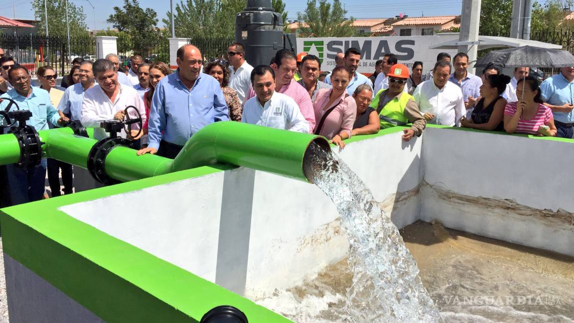 Inauguran nuevo pozo de agua potable en Torreón