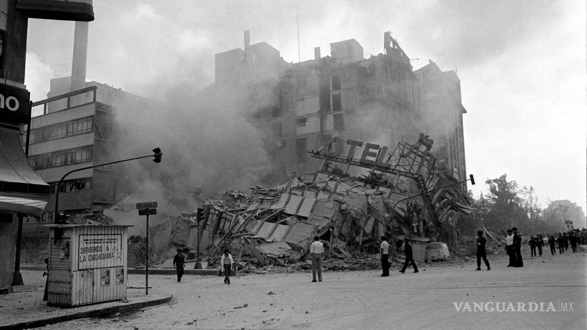 $!Terremotos de 1985 y 2017 en imágenes