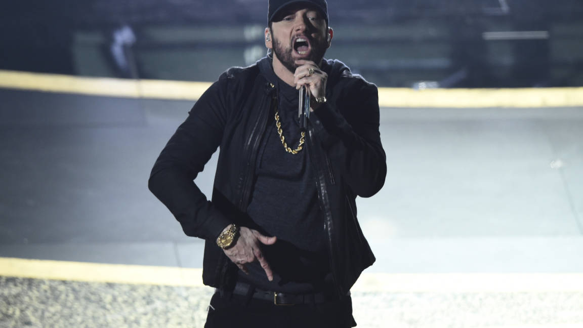 Las reacciones de los famosos a Eminem en los Oscar 2020