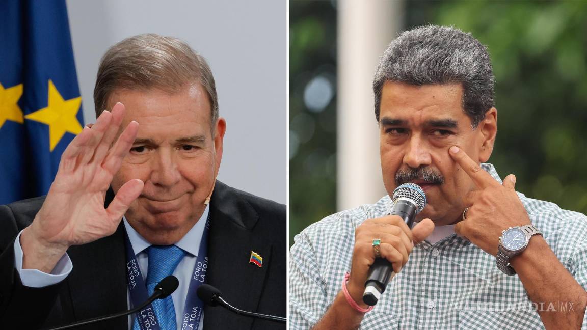 $!Edmundo González Urrutia (i) y el presidente de Venezuela, Nicolás Maduro. A un mes de la toma de posesión de Maduro, la incertidumbre aumenta en el país.