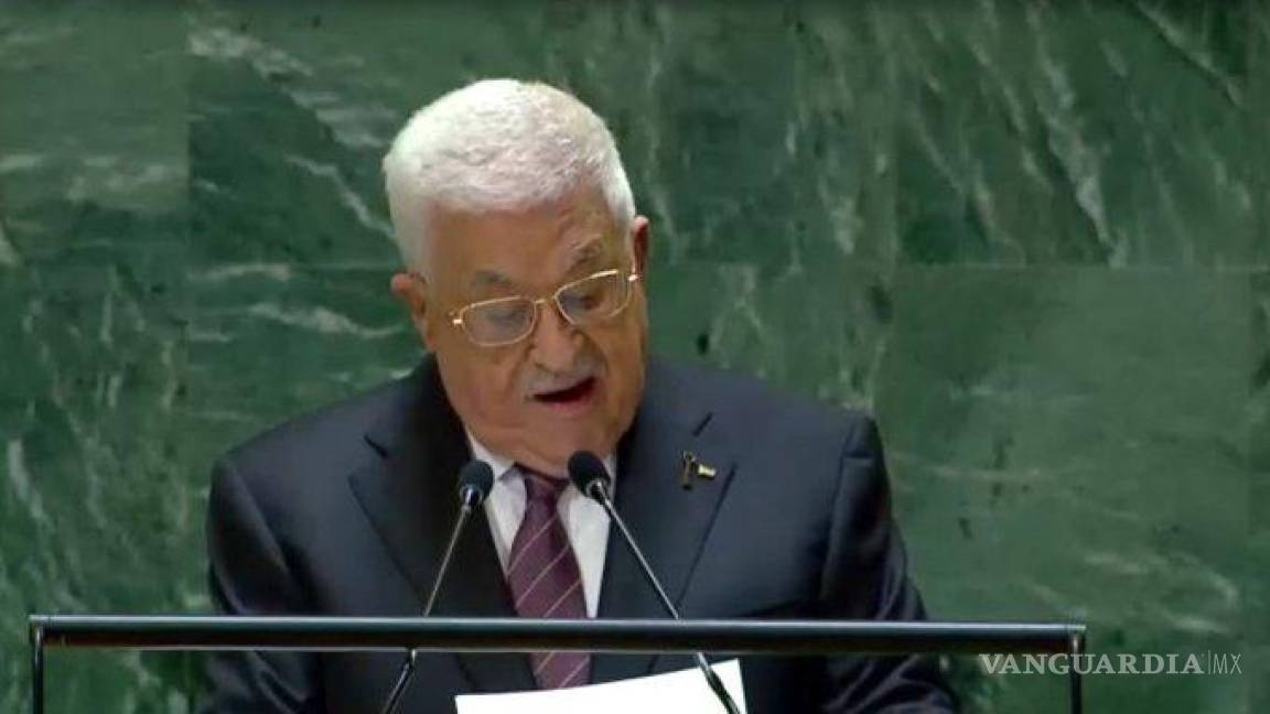 ‘Dejen de matar niños y mujeres. Dejen de enviar armas a Israel’: presidente palestino en la ONU