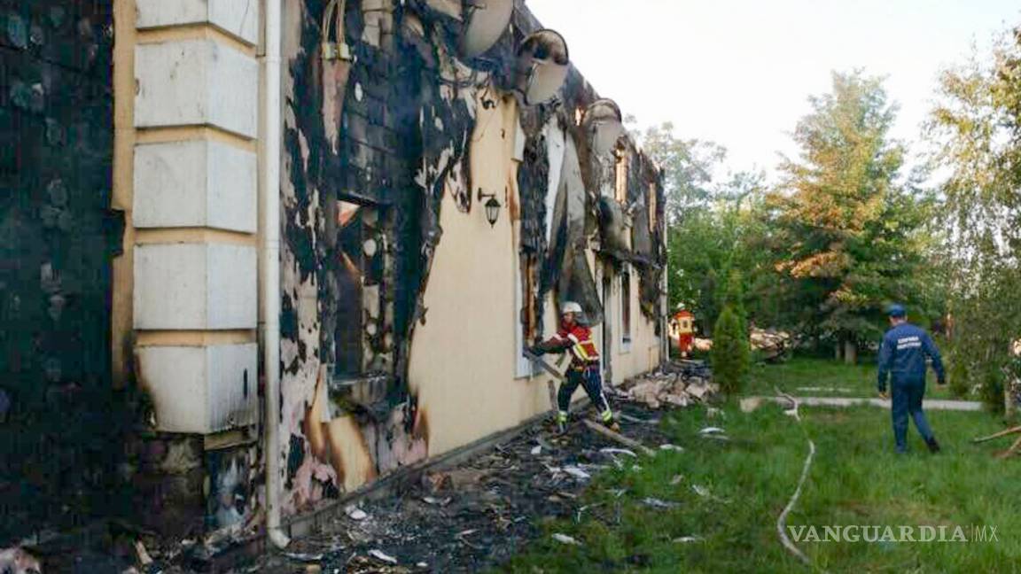 $!Incendio en asilo de ancianos deja al menos 17 muertos en Ucrania