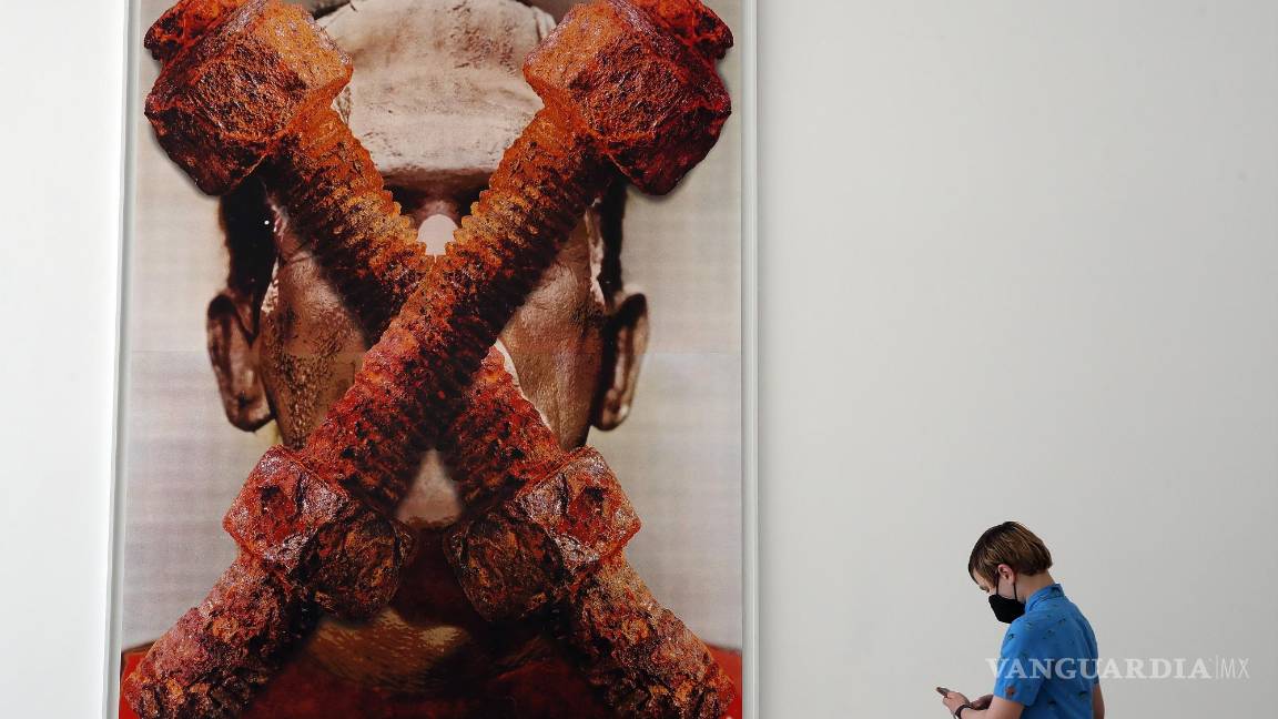 $!Vista de la obra NOMAX dentro de la muestra del artista visual Urs Fischer: Lovers, expuesta en el Museo Jumex de la Ciudad de México (México).