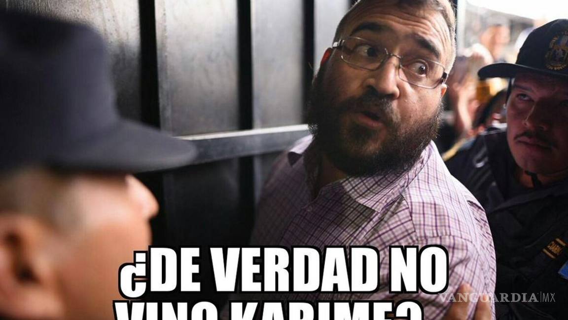 $!La audiencia de Javier Duarte... en memes