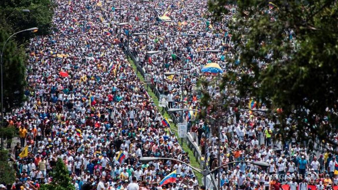 Venezuela sufrió megamarcha el día de hoy