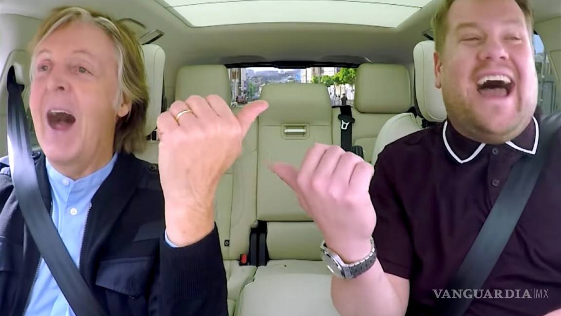 Paul McCartney hace historia en el &quot;Carpool Karaoke&quot;