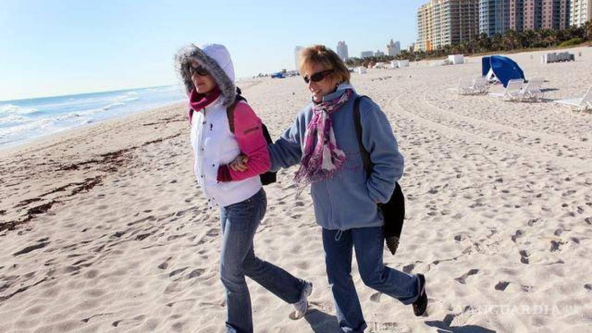 La ola de frío en Estados Unidos llega a Miami con temperaturas entre 5 y 7 grados