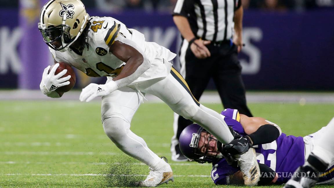$!Ni tan 'santos', los Saints detienen a la fuerza de los Vikings