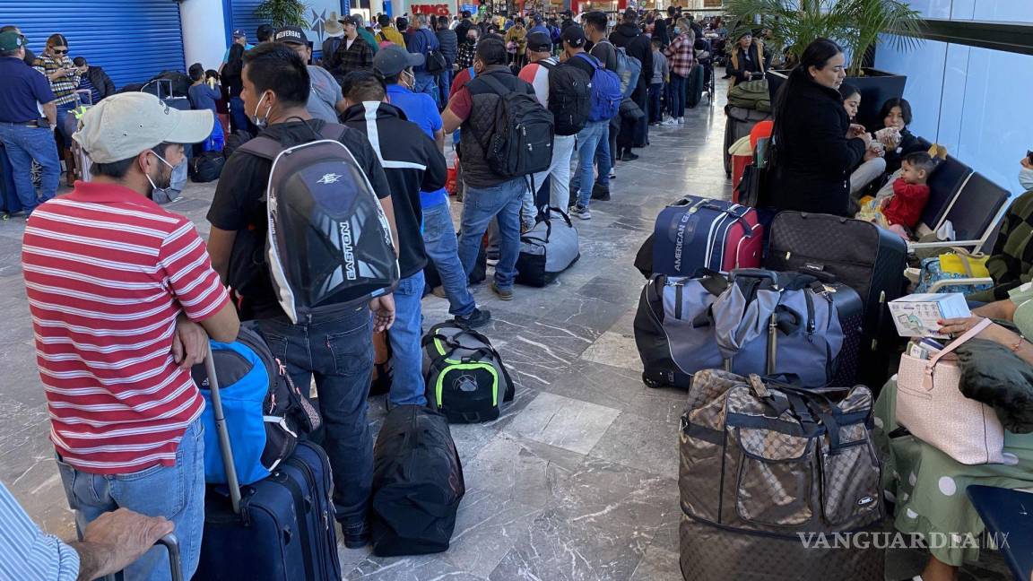 Caos en Aeropuerto de Tijuana por vuelos cancelados; Profeco solo reporta tres