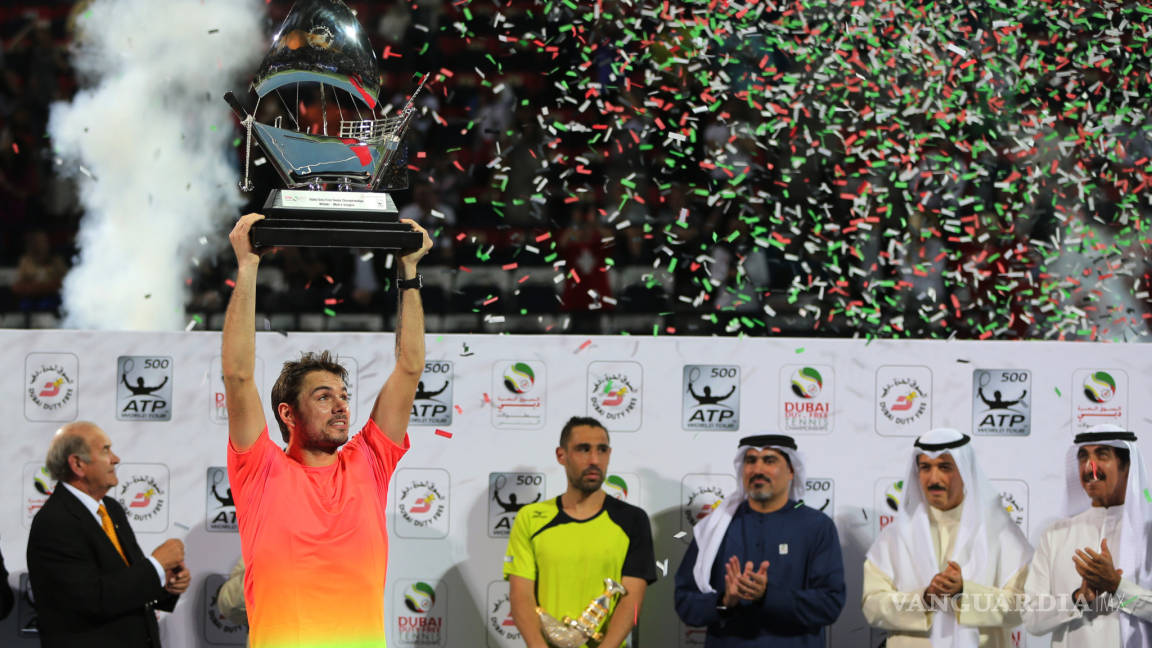 Wawrinka se lleva el triunfo en Dubai